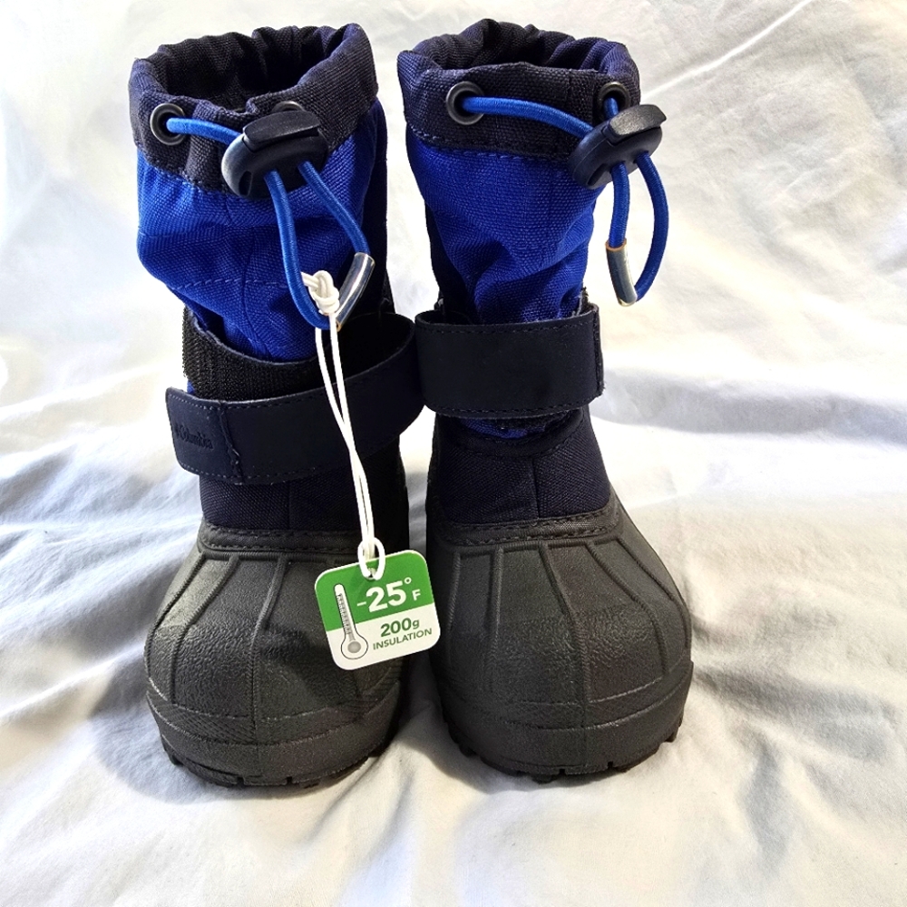 Columbia Powderbug SnowBoot. Toddler Size 7.Water/Wind Resistant.Removable Liner